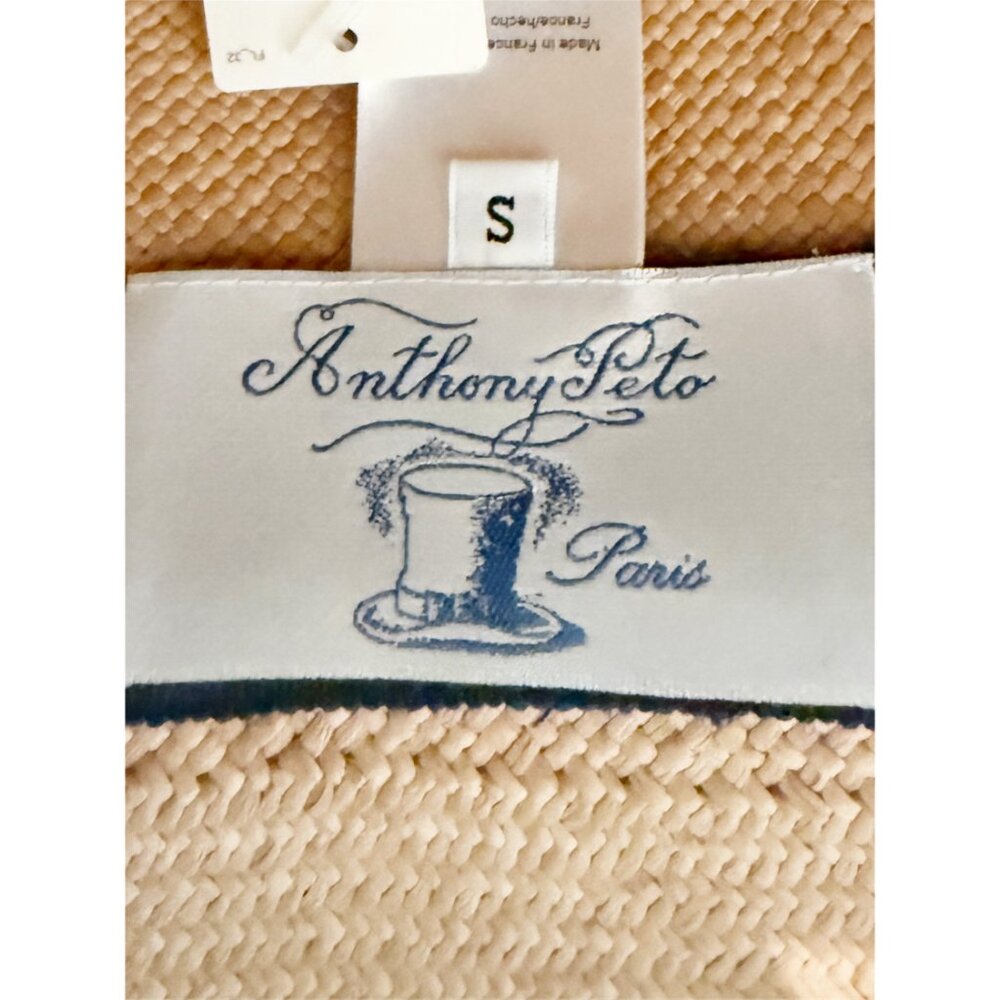 Anthropologie Anthony Peto paris pink cloche size Small NEW metallic - Picture 6 of 10